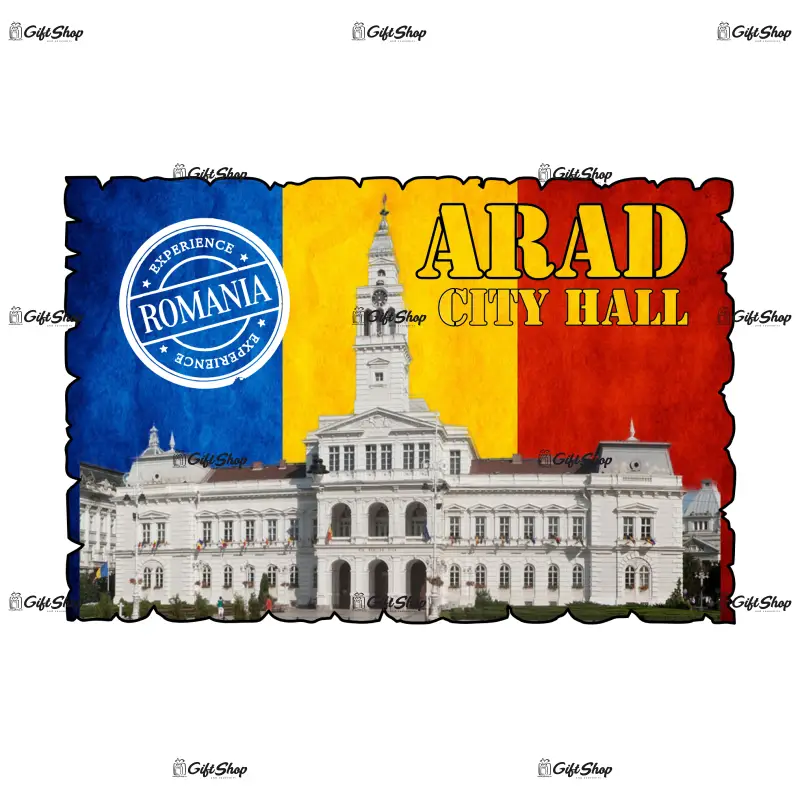 Arad romania, primaria, magnet frigider mgs029